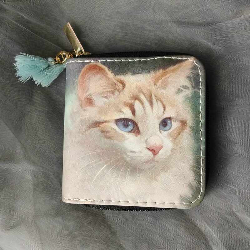 Timlee Cactus Unicorn Zipper Wallet Long Clutch Bag PU Leather Purse (Cat 0105) - Image 2